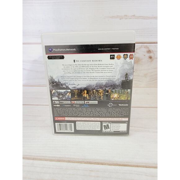 The Elder Scrolls V: Skyrim (Sony PlayStation 3, PS3) Tested, CIB with Manual - Picture 5 of 9